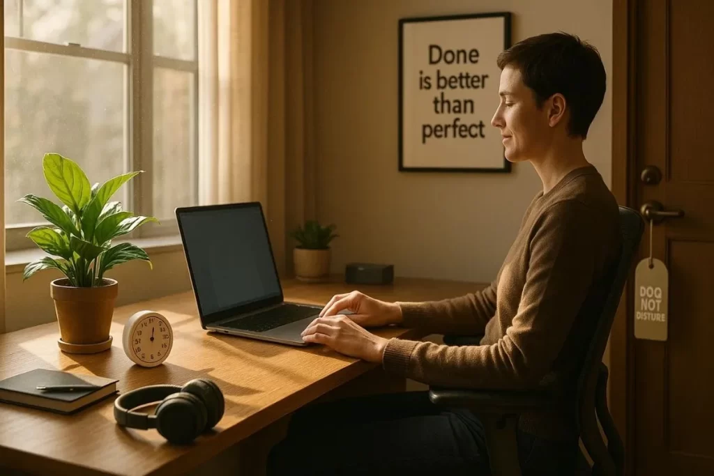Segredos do Lar - Imagem Criada por IA | Sora - Home Office
