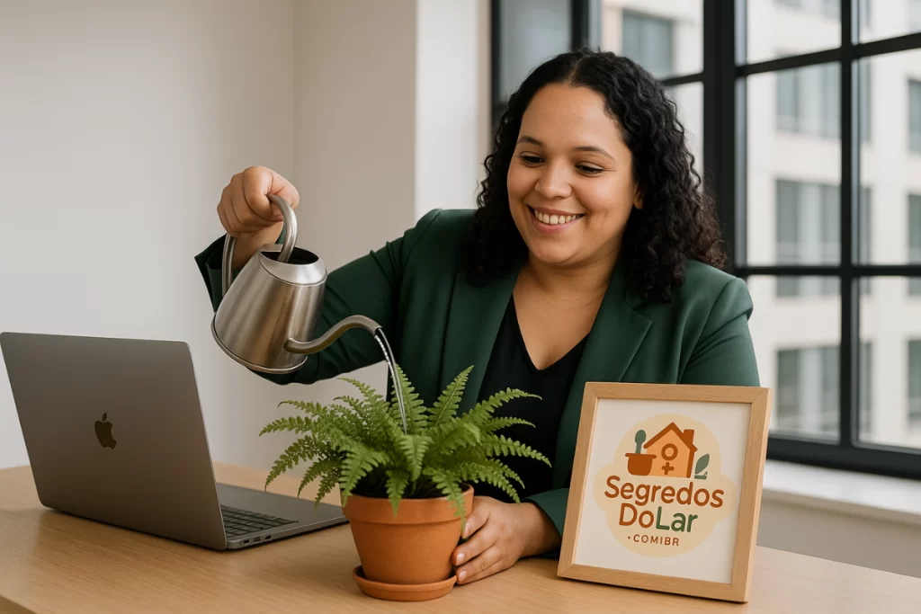 Segredos do Lar - Imagem Criada por IA | Sora - Samambaia em Apartamento
